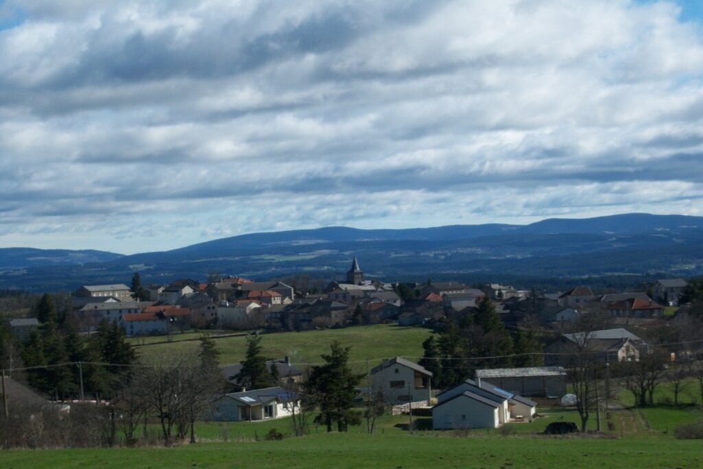 Un paysage de France rurale.